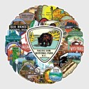National Park Stickers 50 pcs E328 1