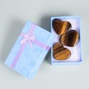 Natural Heart-Shaped Stones 3 pcs 3