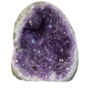 Naturalna Geoda Ametystowa z Urugwaju 400 g Surowy Kryształowy Klaster Kwarcowy Dekoracja Reiki Czakry Minerał do Medytacji Duchowy Kamień 1