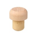 Natuurlijke look wijnstopper Klassieke wijnstopper Wijnflesdop Thuisgebruik Herbruikbare stop 1
