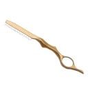 Navalha para desbastar cabelo com lâmina intercambiável 17,5 cm punho ergonómico em alumínio para corte de cabelo 4