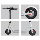 Navíjací chránič káblov a hadičiek 1m pre elektrickú kolobežku Ninebot Max G30 a Xiaomi M365 Pro Ochranná špirála PP 4