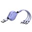 Navíjací kábel USB 3v1 6