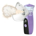 Nebulizér inhalátor se 3 režimy a LED displejem nádobka 15 ml 12,5 x 5,8 x 4 cm částice 5 µm pro děti i dospělé do domácnosti 6
