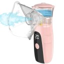 Nebulizér inhalátor se 3 režimy a LED displejem nádobka 15 ml 12,5 x 5,8 x 4 cm částice 5 µm pro děti i dospělé do domácnosti 7