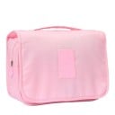 Neceser de tela impermeable para cosméticos, 18,5 x 24 x 9,5 cm, organizador de viaje con gancho, neceser de maquillaje para baño, para mujer 1