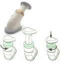 Neck and Jaw Massage Device for Firming Facial Contours and Reducing Double Chin with Interchangeable Springs 136 x 5.6 x 4.2 cm 4