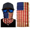 Neck Gaiter with Flag Print 19