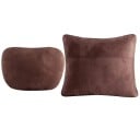 Neck Pillow and Lumbar Support Set for Car Ergonomic Soft Back and Head Support Universal Car Seat Accessory Travel 4