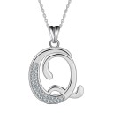 Necklace with Alphabet Letter D620 17