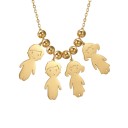 Necklace with Children's Pendant 3