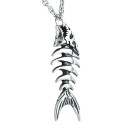 Necklace with Fish Skeleton 1