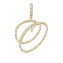 Necklace with Letter D194 15