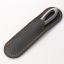 Neglefil i rustfrit stål 9 cm Diamantkorn Dobbelt-sidet metalfil med etui Professionel manicure pedicure 4