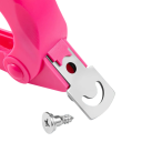 Negleklipper i U-form 152 x 88 mm Neglesaks Manicure Pedicure til akryl falske negle Præcise værktøjer til trimning af neglekant 6