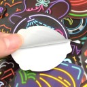 Neon Stickers 50 pcs E89 5