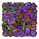Neon-tarrat 50 kpl A1761 3