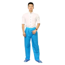Nepromokavé kalhoty dlouhé 110 cm elastický pas 60 cm polyester lehké ochrana proti dešti turistika práce venkovní použití 2