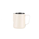 Nerezová konvička na šľahanie mlieka 350 ml 9 × 8 cm Profesionálny džbánok z nerezovej ocele na cappuccino latte art domáce i baristické 6