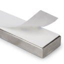Nerezová magnetická lišta na nože 30 x 4 cm Samolepicí bez vŕtania Nástenný držák nožov a náradia Strieborná Do kuchyne aj dielne 4