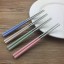 Nerezové jídelní hůlky s barevnou rukojetí 4