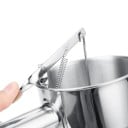 Nerezový dávkovací lievik 1200 ml so stojanom Dávkovač cesta na lievance muffiny dezerty kuchynská cukrárska pomôcka 3