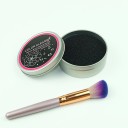 Nettoyant pour pinceaux de maquillage avec éponge 2