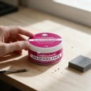 Neutraalipasta 35 g Ilman puhdistusta Purkki 2,5 x 5,5 cm Ruostumattomalle teräkselle, kuparille ja alumiinille Vaaleanpunainen Elektroniikan 5