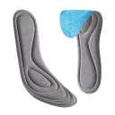 Neutral Coloured Insoles Comfortable Gel Material Shock Absorption Foot Support Universal Size for Everyday Wear 5