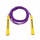 NEVERTOOLATE Jump Rope with PVC Rope 6 mm and Polyester Core 3.2 m Handles 15.5 cm Adjustable Length For Freestyle 10