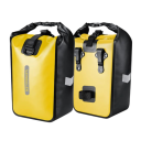 NEWBOLER Sada 2 ks voděodolných cyklistických brašen na vidlici nebo zadní nosič 10 l rozměry 18,5 x 12,5 x 35 cm s rychloupínáním 2