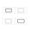 NFEP fólie 280 x 200 x 0,127 mm sada 2 ks Vysoko odolná priehľadná fólia pre 3D tlačiarne ELEGOO Saturn a ďalšie modely 3