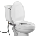 Nicht-elektrischer Bidetaufsatz mit kaltem Wasser Ausziehbare selbstreinigende Düse Einstellbarer Druck Horizontalsprühung Für Toiletten in Europa 5
