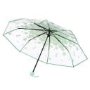 Niedlicher transparenter Regenschirm mit Blumenmuster Durchmesser 93 cm Regenschirm im japanischen Stil mit Blumen Elegantes romantisches 3