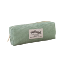 Niedliches Federmäppchen mit Hai-Motiv, besticktes Federmäppchen, Stofftasche für Kinder und Mädchen, Schulanfang, Schreibtischzubehör, Geschenk 1