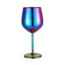 Nierdzewny nierozbijalny kubek do picia 500 ml 9,4 x 21,4 cm Wysoki kubek barowy do wina, piwa, szampana Odporna podróżna szklanka 9