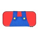 Nintendo Switch 2:n suojakotelo Konsolille ja tarvikkeille 30 x 15 x 6 cm PU-nahkaa ja kangasta Punasininen Kova kuori Matkakassi 1