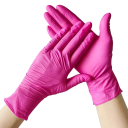 Nitrilové jednorázové rukavice 100 ks velikost S 24 cm ochranné rukavice pro úklid vaření barvení vlasů domácnost 2