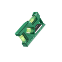 Nivelă 3 în 1 105 x 55 x 20 mm Nivelă precisă pentru lichid cu scală și unghi Plastic ABS 95 g Instrument compact pentru meșteri amatori și meșteșugari 4