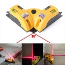 Nivelă laser de 90° cu fascicul infraroșu Proiecție transversală Linii verticale și orizontale Lucrări de faianță și pardoseli 2