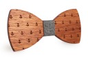 Nœud papillon en bois - ancre J643 1