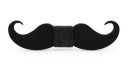 Nœud papillon en bois en forme de moustache J647 8