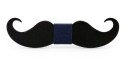 Nœud papillon en bois en forme de moustache J647 9