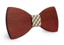 Nœud papillon en bois J632 11