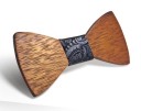 Nœud papillon en bois J634 10