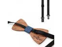Nœud papillon en bois J637 1