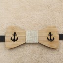 Nœud papillon en bois pour garçon T1497 1