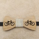 Nœud papillon en bois pour garçon T1497 2