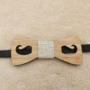 Nœud papillon en bois pour garçon T1497 5