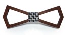 Noeud papillon en bois sculpté J649 6